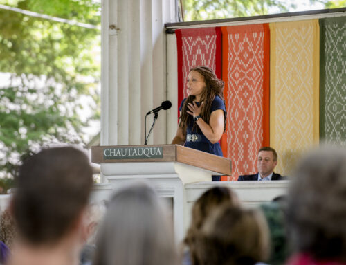 Sophfronia Scott Delivers Chautauqua Institution Lecture on Merton, God, and Nature